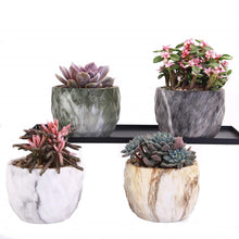 Load image into Gallery viewer, 4 Pack Ceramic Flower Pot Succulent/Cactus Planter Pots Container Bonsai Planters